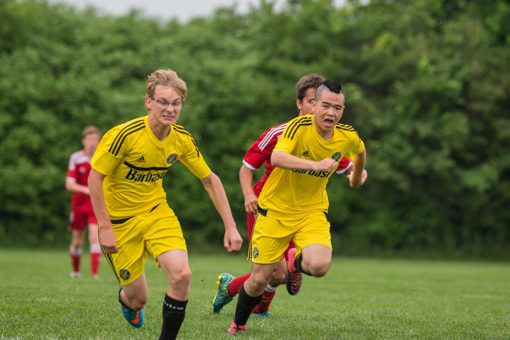 Playing soccer for Columbus Crew - Photo 1